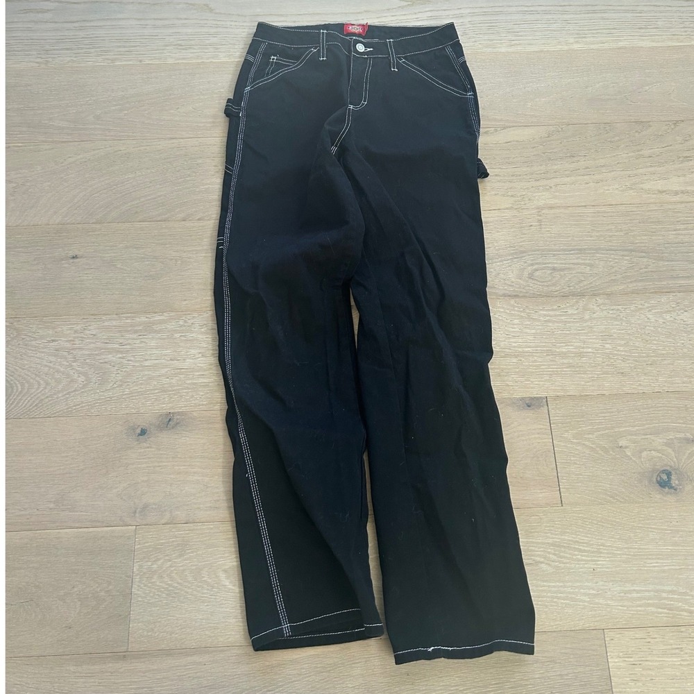 Dickies Girl Carpenter Pants Womens 3/26 Y2K Skater Wide‎ Leg Streetwear